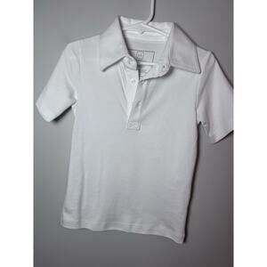 Lila & Hayes White Pima Cotton Polo Baby Boy 18-24 Months NEW